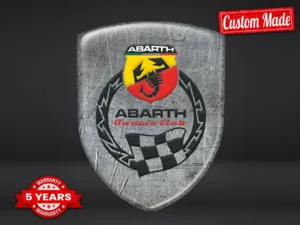 Fiat Abarth Badge Max Durable Stylish Pro Performance Edition